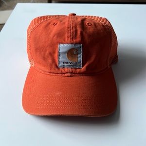 Orange carhartt hat